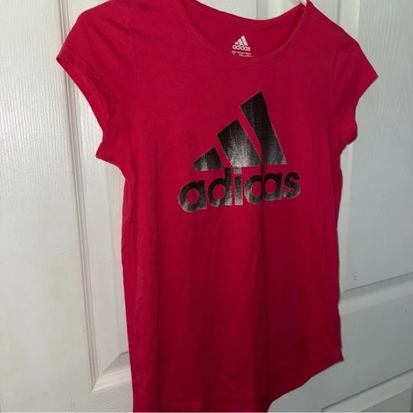 Adidas Kids Red T-Shirt - Picture 4 of 5